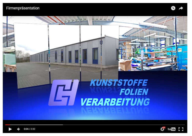 Guntram Heinelt – Ihr Spezialist für individuelle Folienprodukte in der Videovorstellung